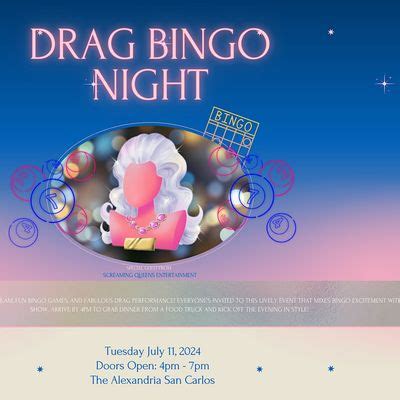 Drag Bingo (Alexandria) .